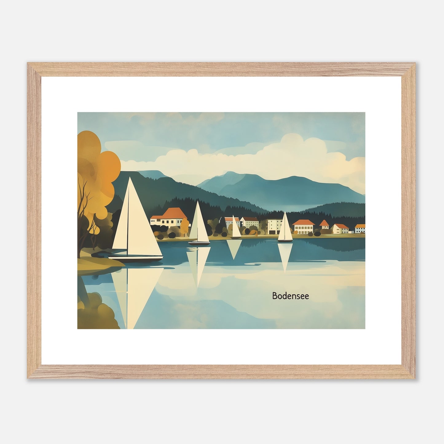 Bodensee – Tranquil Waters of Lake Constance