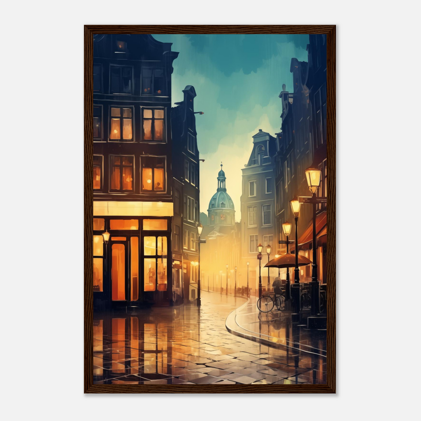 Amsterdam nach dem Regen