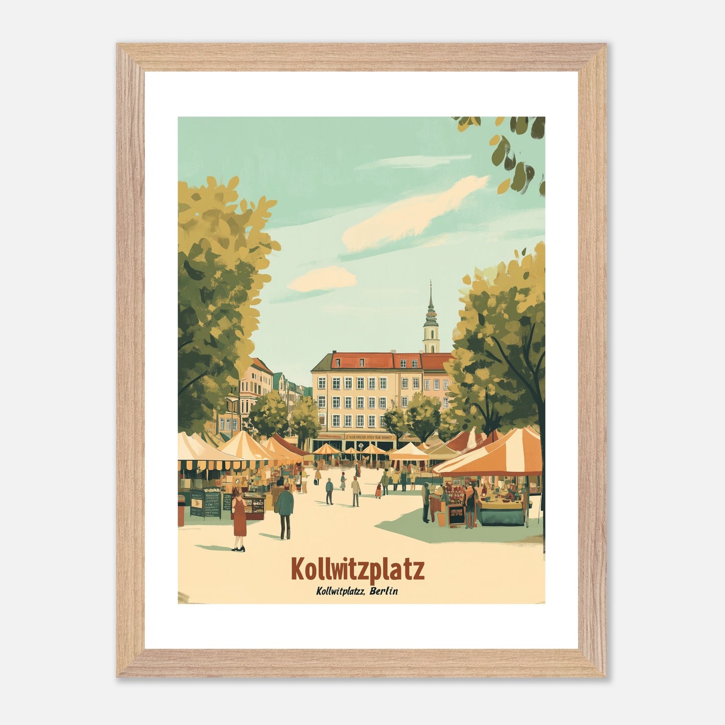 Kollwitzplatz – Herz von Prenzlauer Berg