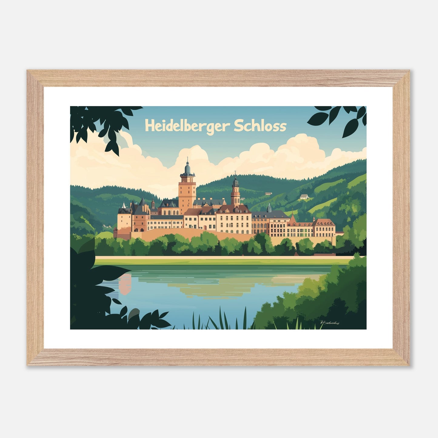 Heidelberger Schloss – Timeless Majesty Over the Neckar